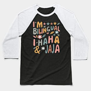 Hispanic Heritage Month Bilingual Spanish Teacher Maestra Baseball T-Shirt